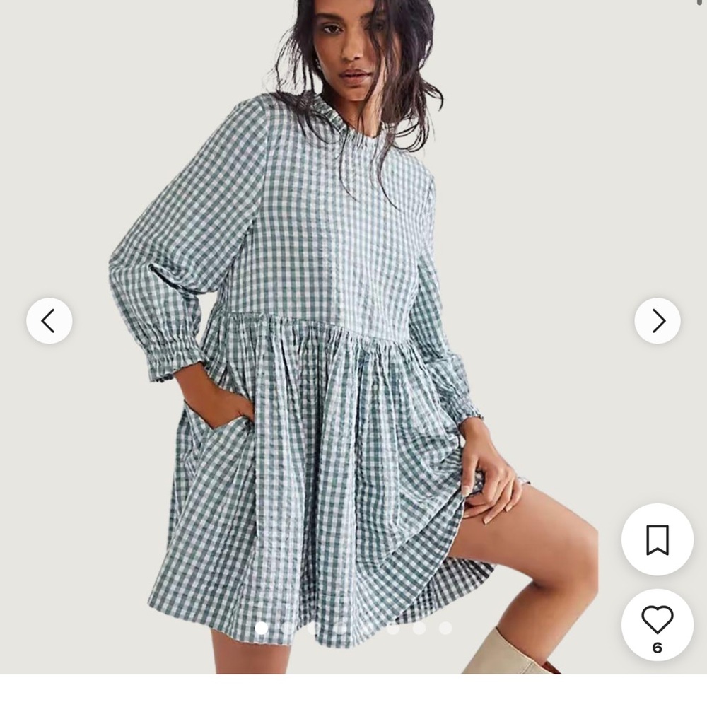 Free People Gingham Living for this Tunic